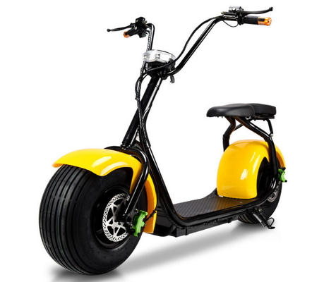 Off Road 2 Wheel All Terrain Mobility Scooter With Big Tires , High Power Citycoco Electric Scooter