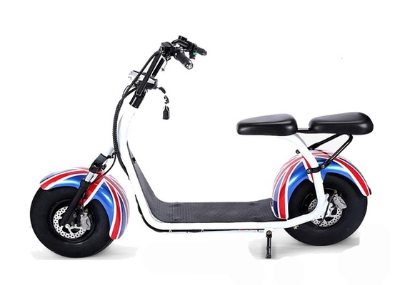 Citycoco Two Fat Tire Electric Scooter Hoverboard With 60V 12AH Lithium Battery