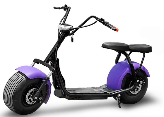 Citycoco Two Fat Tire Electric Scooter Hoverboard With 60V 12AH Lithium Battery